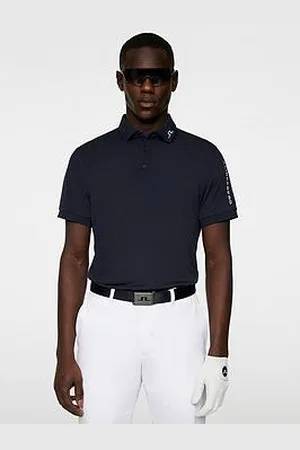 J Lindeberg Mens Golf Tour Tech Reg Fit Polo