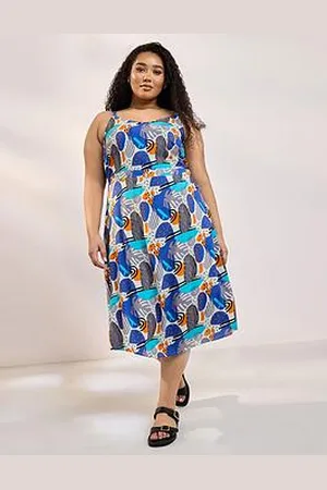 Yours Curve Shirred Back Sundress