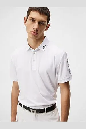 J Lindeberg Mens Golf Tour Tech Reg Fit Polo