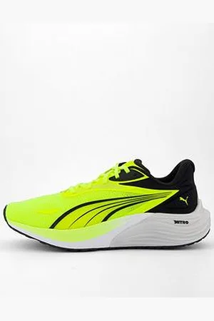 PUMA Mens Running Electrify Nitro 4 Trainers - Yellow