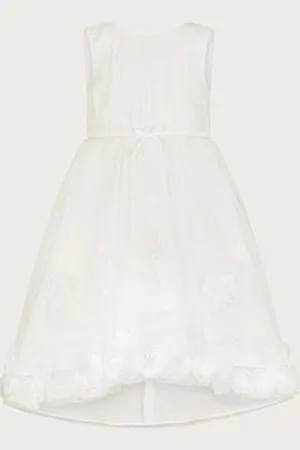 Monsoon Girls Josie 3D Rosette Dress