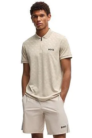 HUGO BOSS Mens Golf Philix Slim Fit Polo Tee