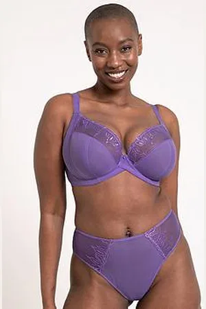 Curvy Kate Flare Deep Thong - Amethyst