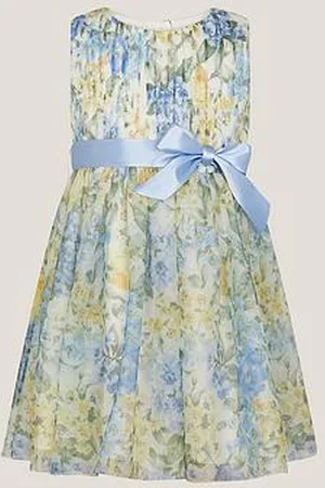 Monsoon Baby Girls Hydrangea Tulle Party Dress