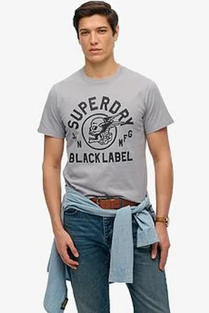 Superdry Black Label Logo T-Shirt