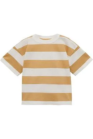 MANGO Younger Boys Stripe Short Sleeve Tshirt