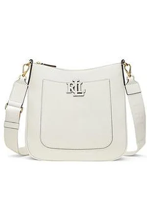 Ralph Lauren Pebbled Leather Large Cameryn Crossbody Bag