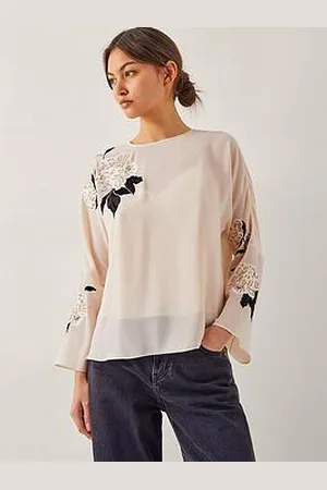 Monsoon Ariah Embroidered Top
