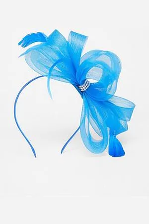 Quiz Bow Diamante Headband Fascinator