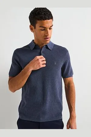 AllSaints All Saints Aspen Short Sleeve Polo Shirt