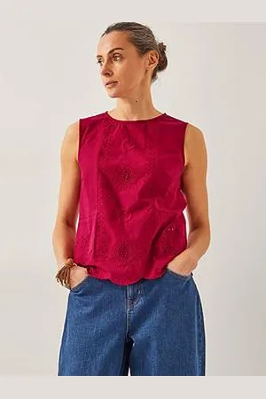 Monsoon Orla Broderie Tank