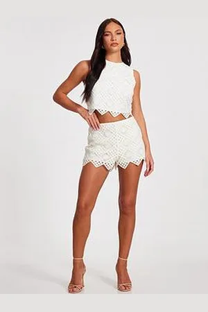 Quiz Crochet Shorts