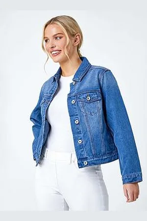 Roman Petite Bleached Denim Jacket