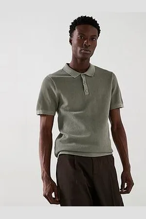 Very Man Textured Knitted Polo
