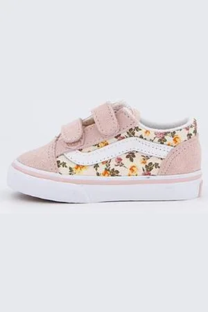Vans Toddler Girls Old Skool Floral Print V Trainers