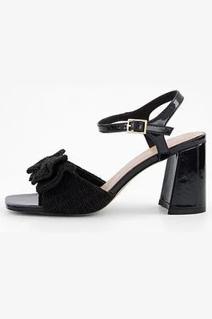 Very Mid Block Heel Sandal With Bow