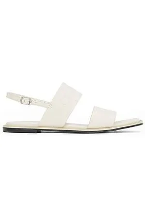 Calvin Klein Double Strap Logo Sandal