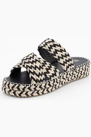 Very Cross Strap Espadrille Slider
