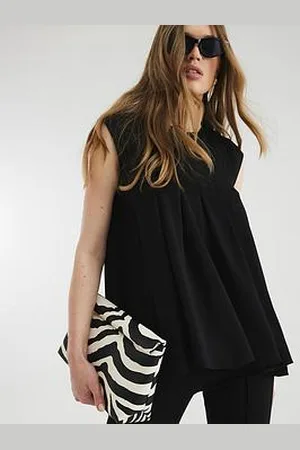 River Island Pleated Tank Top