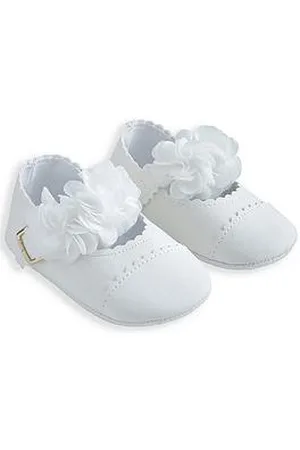 Mamas & Papas Baby Girls 3D Flower Ballet Shoes