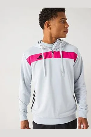 adidas Mens Tiro Essentials Sw Hoody - /Pink