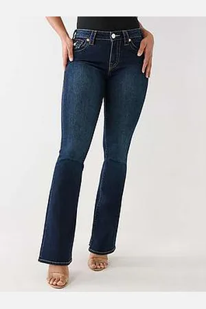 True Religion Becca Midi Rise Bootcut Jeans