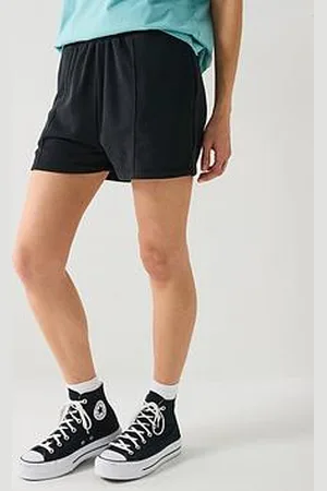 Converse Womens Star Chevron Shorts - Black