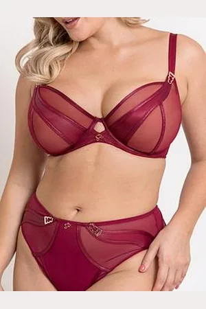 Curvy Kate Scantilly By Suspense Plunge Bra - Sangria