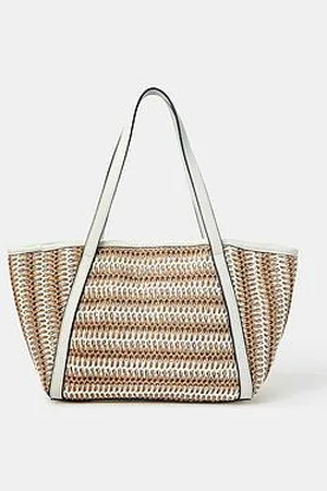 Accessorize Mixed Weave Shoulder Bag