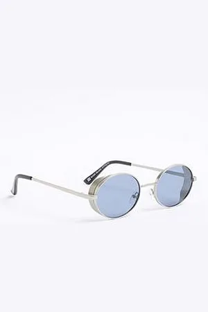 River Island Oval High Rise Sunglasses
