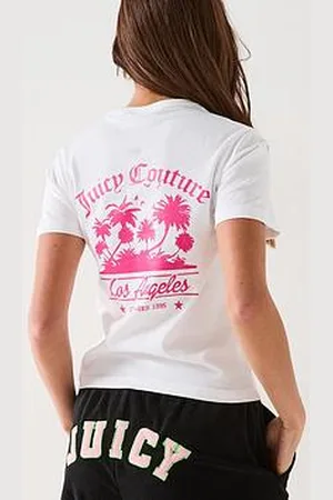 Juicy Couture La Beach Back Logo T-Shirt