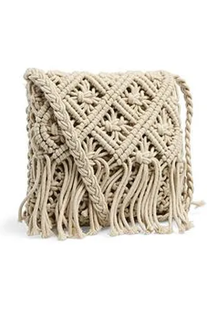 Pieces® Taniliana Crochet Crossbody Bag