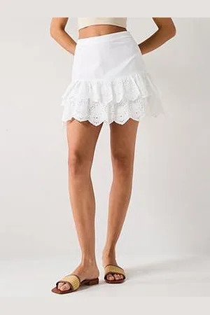 ONLY Ellyn Mid Waist Layered Skirt