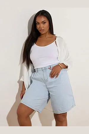 Yours Curve Bermuda Denim Short