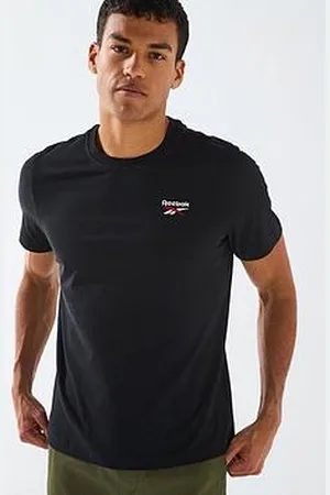 Reebok Mens Identity Small Logo Tee