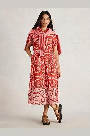 White Stuff Rua Jersey Shirt Dress