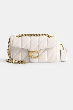 Coach Tabby Quilted Shoulder Bag With Chain