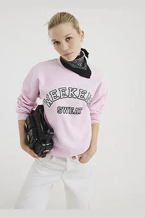 River Island Long Sleeve Weekend Sweatshirt
