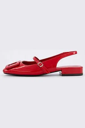 Very Sling Back Low Heel Shoe With Detail