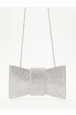 Quiz Diamante Bow Bag