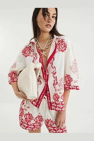 River Island Boxy Shell Riviera Shirt