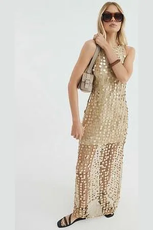 River Island Sequin Maxi Dress