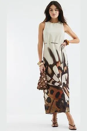 River Island Racer Bias Cut Slip Dress