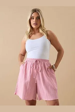 Yours Curve Crinkle Short