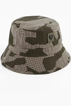 Belstaff Military Camo Bucket Hat