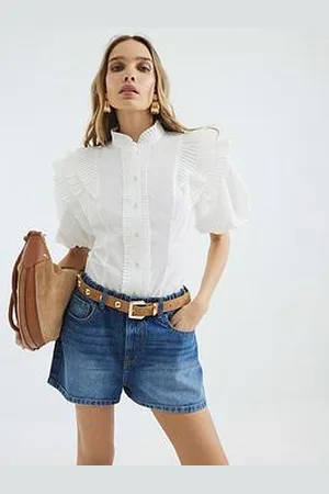 River Island Ruffle Detail Shirt
