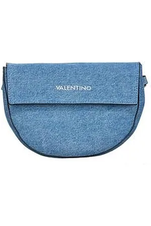 VALENTINO Bigs Denim Flap Bag