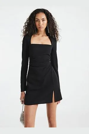 River Island Square Neck Aline Mini Dress