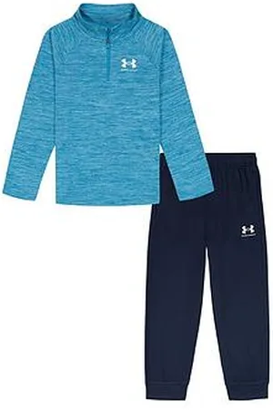 Under Armour Kids Boys Twist 1/4 Zip Tech Set - Blue