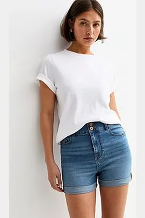 New Look High Waisted Denim Shorts